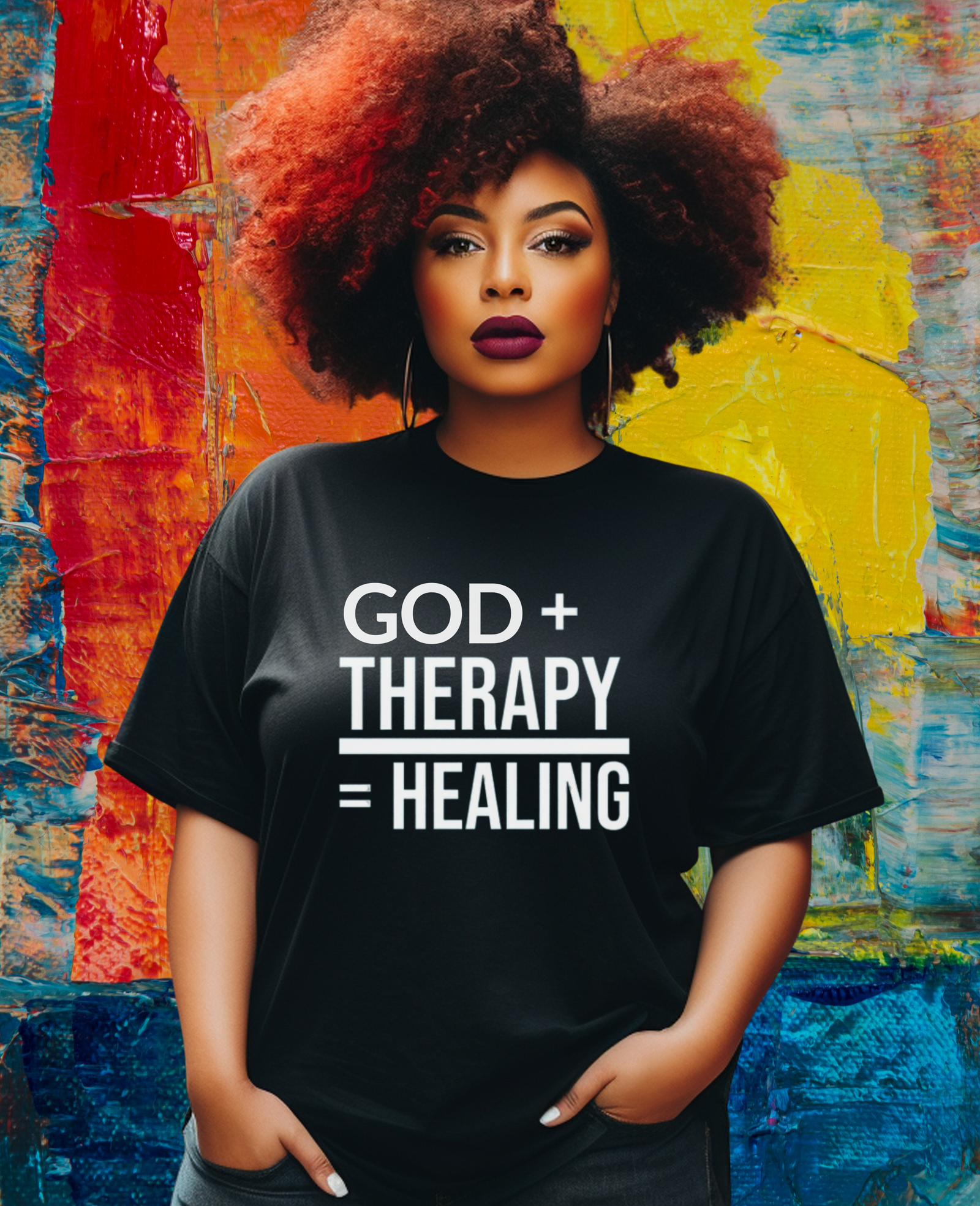 God+ Therapy  Tee